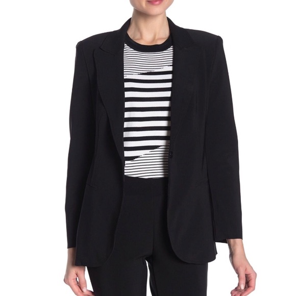 T Tahari Black Blazer - Picture 5 of 7